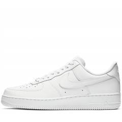 Кроссовки Nike Air Force 1 Low All White с мехом