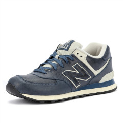 Кроссовки New Balance 574 Leather Blue