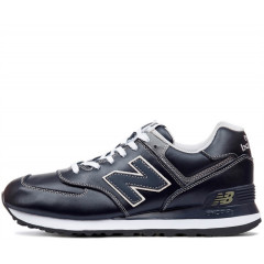 Кроссовки New Balance 574 Leather Blue