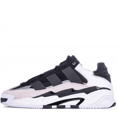 Кроссовки Adidas Niteball Black/White с мехом Кроссовки Adidas Niteball Black/White с мехом