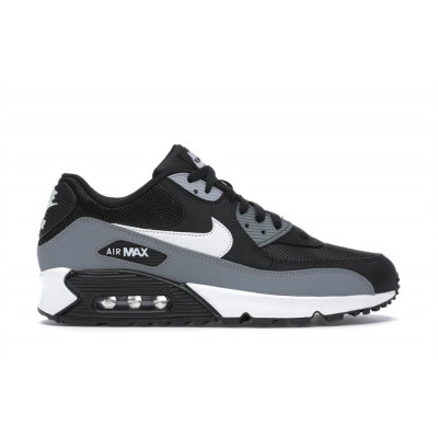 Кроссовки Nike Air Max 90 Leather Black\Grey\White Кроссовки Nike Air Max 90 Leather Black\Grey\White