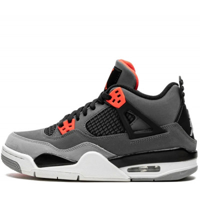 Кроссовки Nike Air Jordan 4 Retro GS "Infrared" с мехом Кроссовки Nike Air Jordan 4 Retro GS "Infrared" с мехом