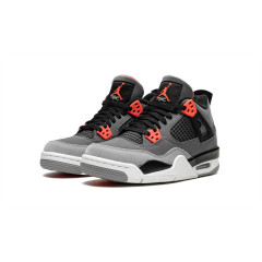 Кроссовки Nike Air Jordan 4 Retro GS "Infrared" с мехом