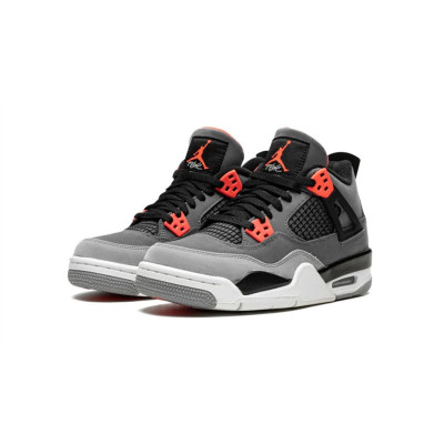 Кроссовки Nike Air Jordan 4 Retro GS "Infrared" с мехом Кроссовки Nike Air Jordan 4 Retro GS "Infrared" с мехом