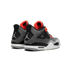 Кроссовки Nike Air Jordan 4 Retro GS "Infrared" с мехом