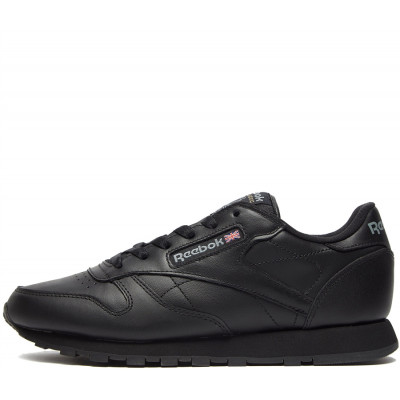 Кроссовки Reebok Classic Leather All Black Кроссовки Reebok Classic Leather All Black