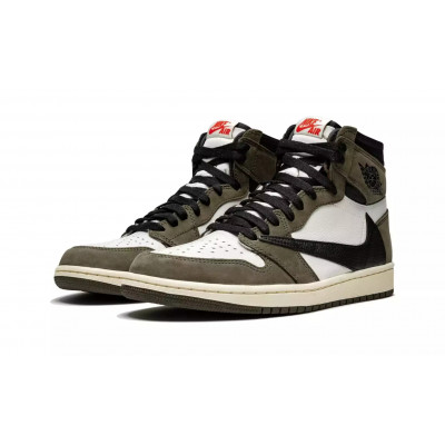 Кроссовки Nike x Travis Scott Air Jordan 1 High Кроссовки Nike x Travis Scott Air Jordan 1 High