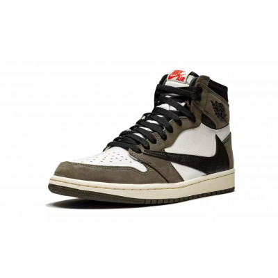 Кроссовки Nike x Travis Scott Air Jordan 1 High Кроссовки Nike x Travis Scott Air Jordan 1 High