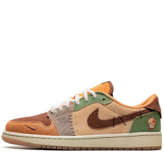Кроссовки Nike x Zion Williamson Air Jordan 1 Low "Voodoo"