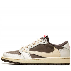 Кроссовки Nike x Travis Scott Air Jordan 1 Low "Reverse Mocha"