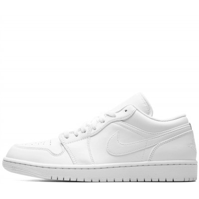 Кроссовки Nike Air Jordan 1 Low "Triple White" Кроссовки Nike Air Jordan 1 Low "Triple White"