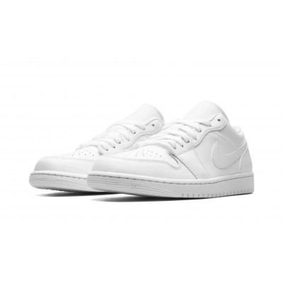 Кроссовки Nike Air Jordan 1 Low "Triple White" Кроссовки Nike Air Jordan 1 Low "Triple White"