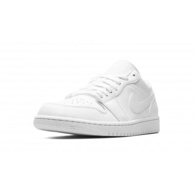 Кроссовки Nike Air Jordan 1 Low "Triple White" Кроссовки Nike Air Jordan 1 Low "Triple White"