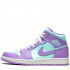 Кроссовки Nike Air Jordan 1 Mid "Purple Pulse/Glacier Blue" Кроссовки Nike Air Jordan 1 Mid "Purple Pulse/Glacier Blue"