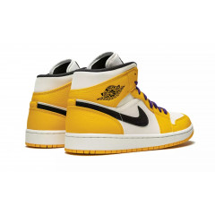 Кроссовки Nike Air Jordan 1 Mid SE "Lakers"