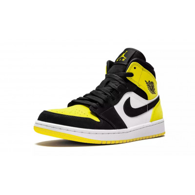 Кроссовки Nike Air Jordan 1 Mid SE "Yellow Toe" Кроссовки Nike Air Jordan 1 Mid SE "Yellow Toe"