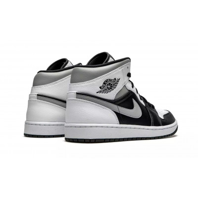 Кроссовки Nike Air Jordan 1 Mid "White Shadow" Кроссовки Nike Air Jordan 1 Mid "White Shadow"