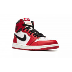 Кроссовки Nike Air Jordan 1 White/Varsity Red/Black