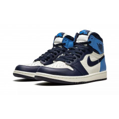 Кроссовки Nike Air Jordan 1 High "Obsidian/University Blue"