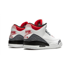 Кроссовки Nike Air Jordan 3 "Denim - Fire Red"