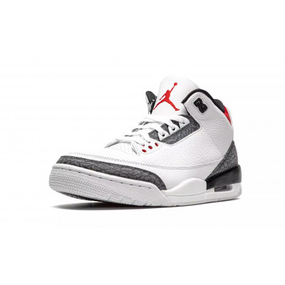 Кроссовки Nike Air Jordan 3 "Denim - Fire Red" Кроссовки Nike Air Jordan 3 "Denim - Fire Red"