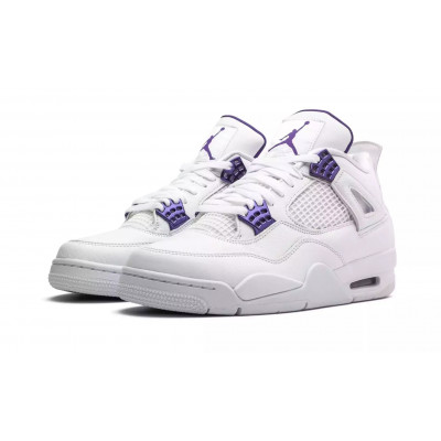 Кроссовки Nike Air Jordan 4 "Metallic Pack - Purple" с мехом Кроссовки Nike Air Jordan 4 "Metallic Pack - Purple" с мехом