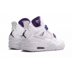 Кроссовки Nike Air Jordan 4 "Metallic Pack - Purple" с мехом