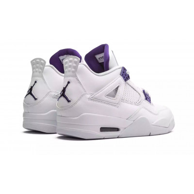 Кроссовки Nike Air Jordan 4 "Metallic Pack - Purple" с мехом Кроссовки Nike Air Jordan 4 "Metallic Pack - Purple" с мехом