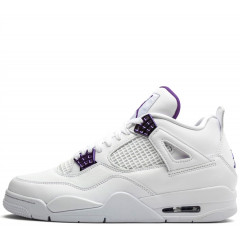 Кроссовки Nike Air Jordan 4 "Metallic Pack - Purple" с мехом