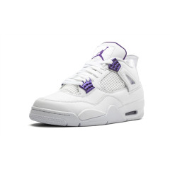 Кроссовки Nike Air Jordan 4 "Metallic Pack - Purple" с мехом