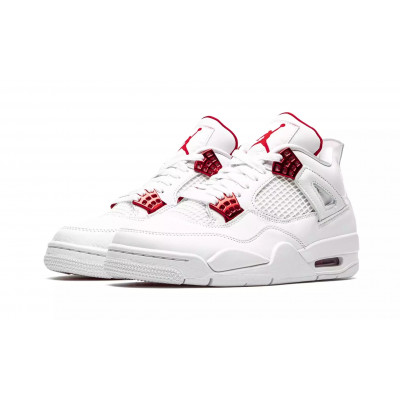 Кроссовки Nike Air Jordan 4 "Metallic Pack - University Red" Кроссовки Nike Air Jordan 4 "Metallic Pack - University Red"