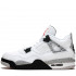 Кроссовки Nike Air Jordan 4 "White Cement" с мехом Кроссовки Nike Air Jordan 4 "White Cement" с мехом