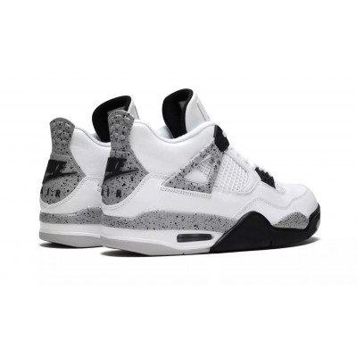 Кроссовки Nike Air Jordan 4 "White Cement" Кроссовки Nike Air Jordan 4 "White Cement"