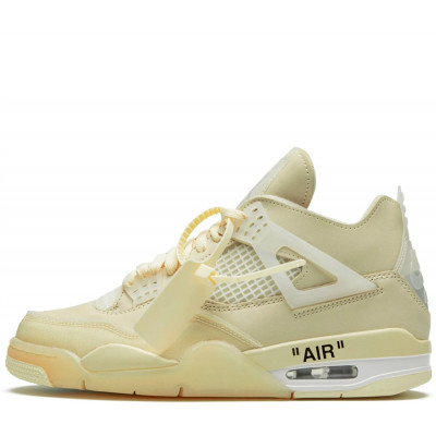 Кроссовки Nike Air Jordan 4 SP "Off-White - Sail" Кроссовки Nike Air Jordan 4 SP "Off-White - Sail"