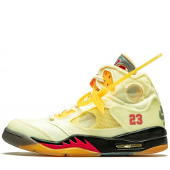 Кроссовки Nike Air Jordan 5 SP "Off-White - Sail"