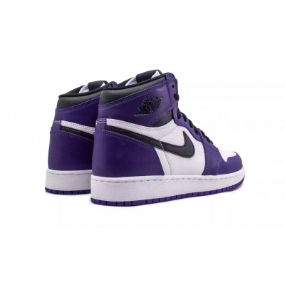 Кроссовки Nike Air Jordan 1 High "Court Purple 2.0" с мехом Кроссовки Nike Air Jordan 1 High "Court Purple 2.0" с мехом