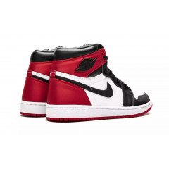 Кроссовки Nike Air Jordan 1 High "Satin Black Toe"