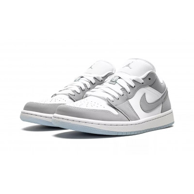 Кроссовки Nike Air Jordan 1 Low "White/Wolf Grey" Кроссовки Nike Air Jordan 1 Low "White/Wolf Grey"
