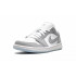 Кроссовки Nike Air Jordan 1 Low "White/Wolf Grey" Кроссовки Nike Air Jordan 1 Low "White/Wolf Grey"