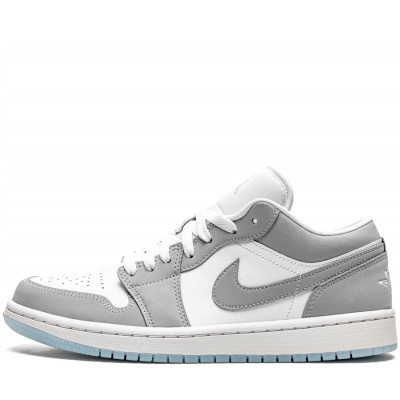Кроссовки Nike Air Jordan 1 Low "White/Wolf Grey" Кроссовки Nike Air Jordan 1 Low "White/Wolf Grey"