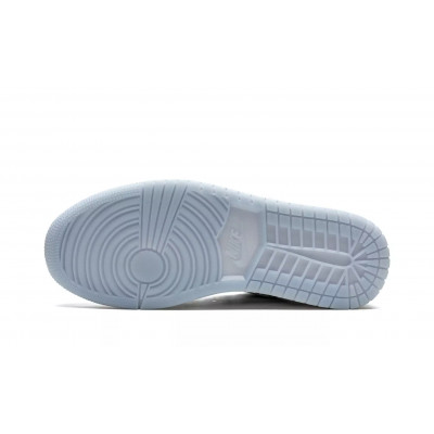 Кроссовки Nike Air Jordan 1 Low "White/Wolf Grey" Кроссовки Nike Air Jordan 1 Low "White/Wolf Grey"