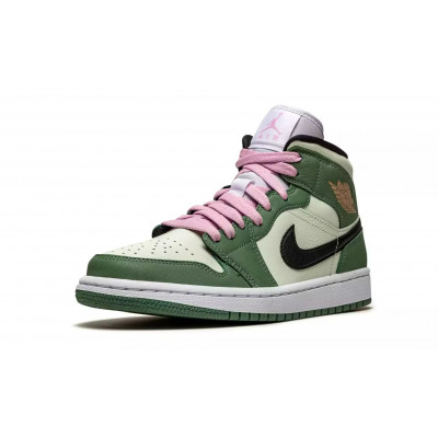 Кроссовки Nike Air Jordan 1 Mid SE "Dutch Green" Кроссовки Nike Air Jordan 1 Mid SE "Dutch Green"
