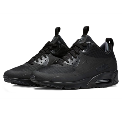 Кроссовки Nike Air Max 90 Sneakerboot Black с мехом Кроссовки Nike Air Max 90 Sneakerboot Black с мехом