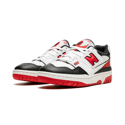 Кроссовки New Balance 550 White/Red/Black Кроссовки New Balance 550 White/Red/Black
