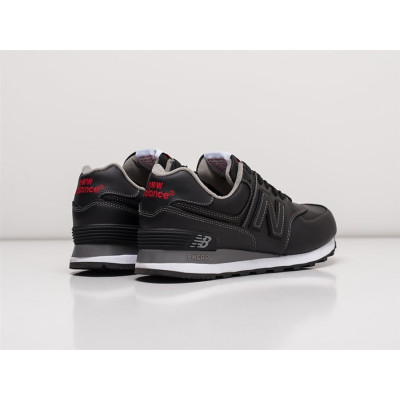Кроссовки New Balance 574 Leather Black Кроссовки New Balance 574 Leather Black