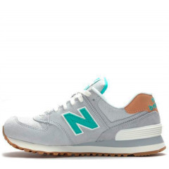 Кроссовки New Balance 574 Grey/Mint/Brown