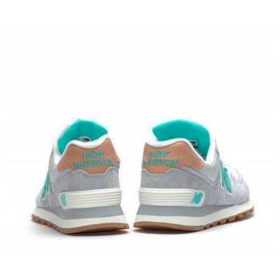 Кроссовки New Balance 574 Grey/Mint/Brown Кроссовки New Balance 574 Grey/Mint/Brown