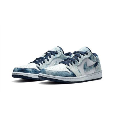 Кроссовки Nike Air Jordan 1 Low "Washed Denim" Кроссовки Nike Air Jordan 1 Low "Washed Denim"