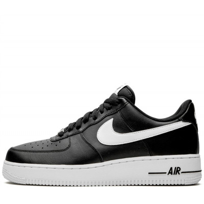 Кроссовки Nike Air Force 1 '07 Black/White с мехом Кроссовки Nike Air Force 1 '07 Black/White с мехом