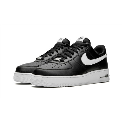Кроссовки Nike Air Force 1 '07 Black/White с мехом Кроссовки Nike Air Force 1 '07 Black/White с мехом